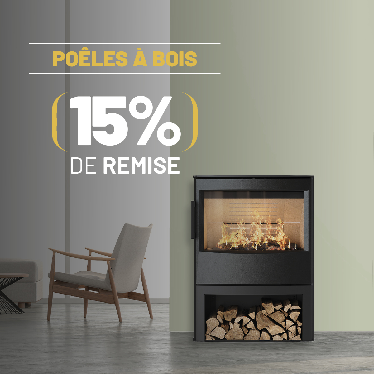 Poêle à bois